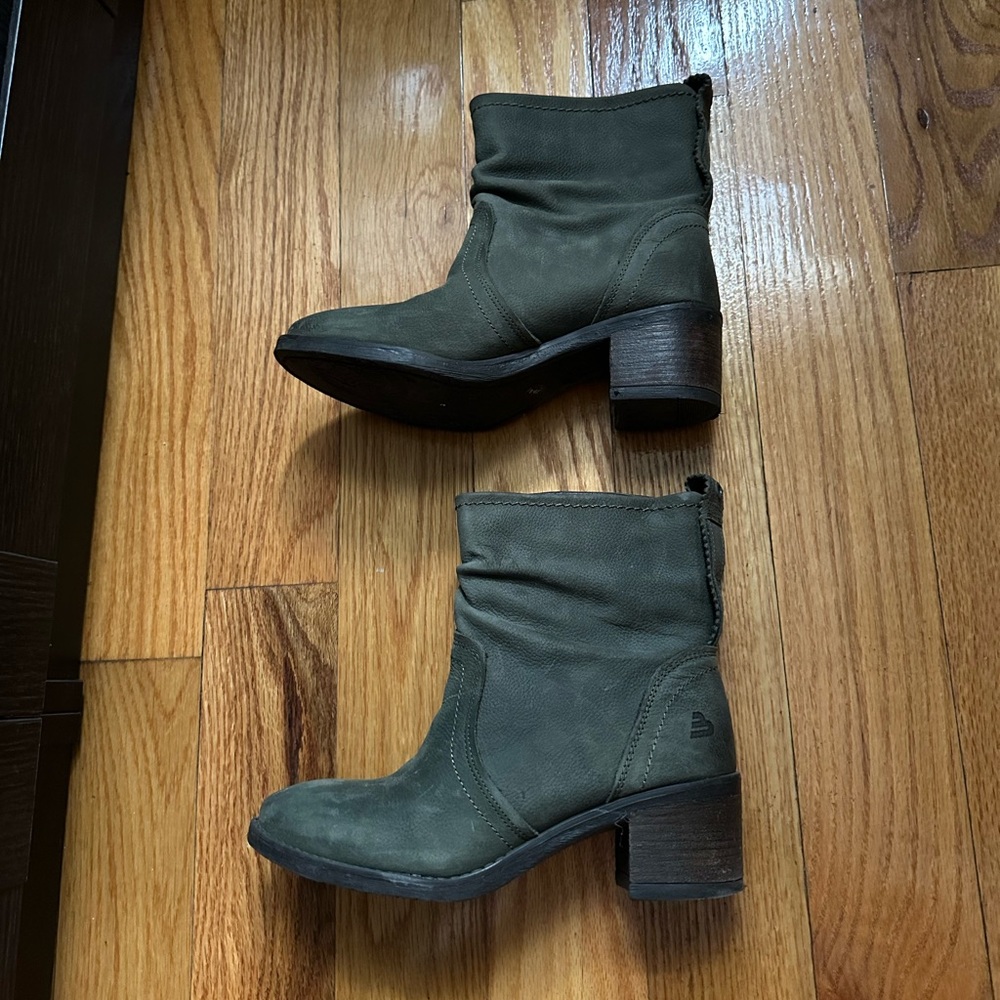 Leather Booties - image 5